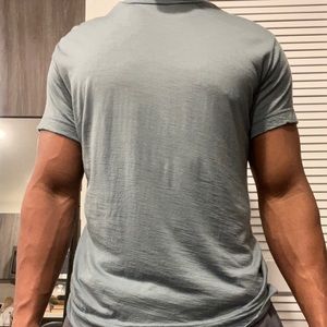 Wool Hi-Neck T-Shirt